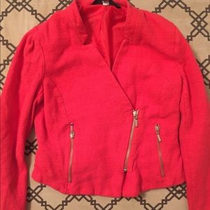 Hot Pink Knit Jacket